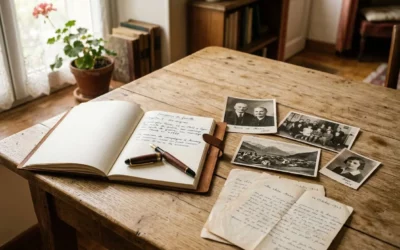 Aide pour écrire sa biographie : conseils et accompagnement